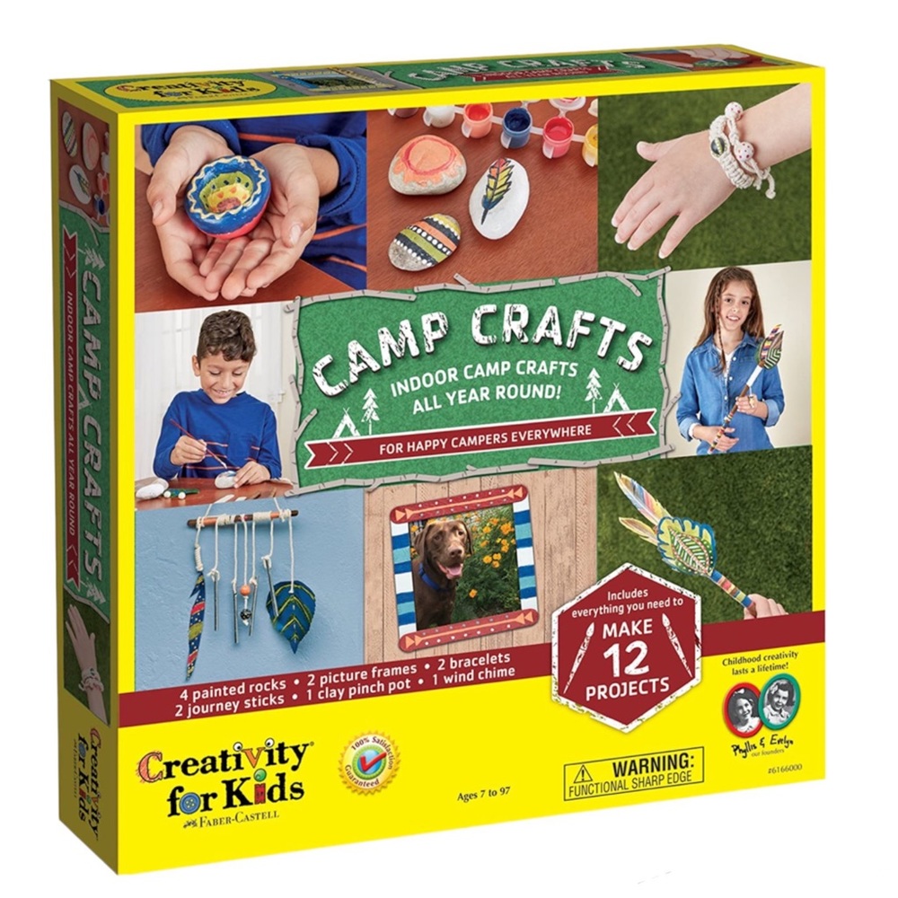 Camp Crafts Indoor Crafts For Kids Faber Castell Art Kit Creativity For Kids